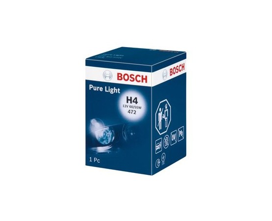 BOSCH PURE LIGHT H4 12V 60/55W