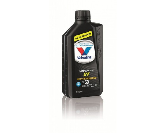 VALVOLINE MOTORCYCLE OIL COMPETITION 2T SAE 50 1L