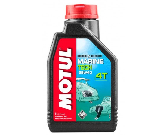 MOTUL MARINE TECH 4T 25W40 1L/5L