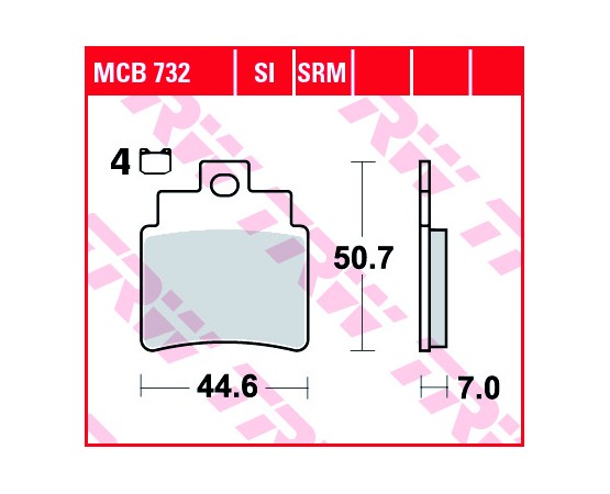 TRW TAKAKIA MCB732 4TMX