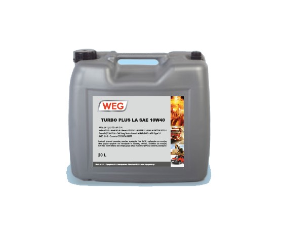 WEG TURBO PLUS LA 10W40 20L