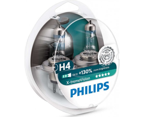 Philips X-Treme Vision H4 +130%