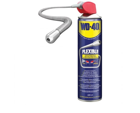 WD-40 ΑΝΤΙΣΚΩΡΙΑΚΟ - ΛΙΠΑΝΤΙΚΟ ΣΠΡΕΙ ΜΕ ΕΥΚΑΜΠΤΟ ΣΩΛΗΝΑΚΙ 600ML