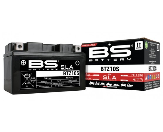 BS ΜΠΑΤΑΡΙΑ BTZ10S-BS MF 9AH 190EN (YTZ10S-BS)