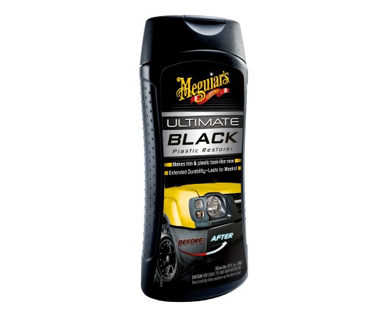 MEGUIAR'S ULTIMATE BLACK PLASTIC RESTORER G15812EU ΚΡΕΜΑ ΕΠΑΝΑΦΟΡΑΣ ΜΑΥΡΩΝ ΕΞΩΤΕΡΙΚΩΝ ΠΛΑΣΤΙΚΩΝ 12 oz / 355 ML