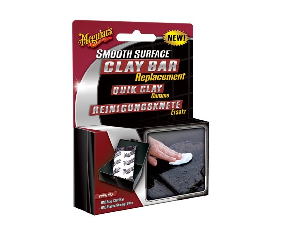 MEGUIAR'S SMOOTH SURFACE CLAY BAR REPLACEMENT G1001EU ΑΝΤΑΛΛΑΚΤΙΚΗ ΜΠΑΡΑ ΠΗΛΟΥ 80 GR