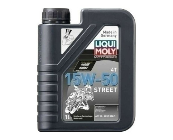 LIQUI MOLY MOTORBIKE 4T 15W50 STREET 1LT