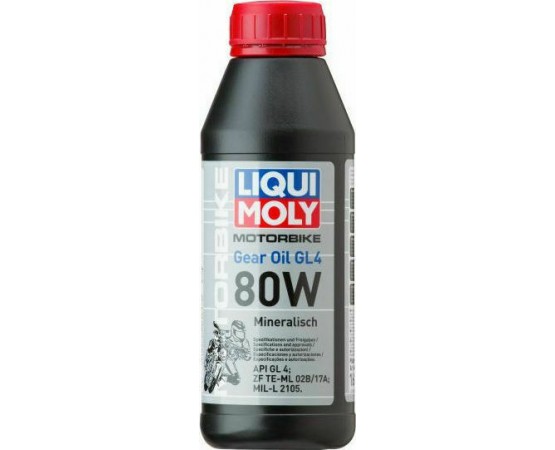 LIQUI MOLY MOTORBIKE GEAR OIL 80W 1LT