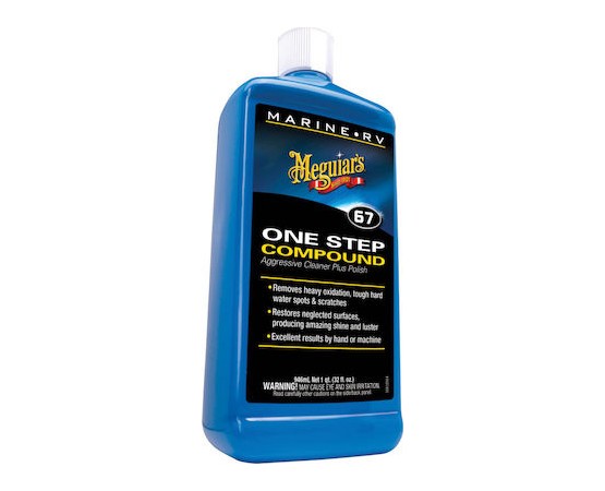 MEGUIAR'S MARINE RV ONE STEP COMPOUND ΚΑΘΑΡΙΣΤΙΚΗ-ΓΥΑΛΙΣΤΙΚΗ ΑΛΟΙΦΗ ΣΚΑΦΩΝ ΕΝΟΣ ΒΗΜΑΤΟΣ 945ML