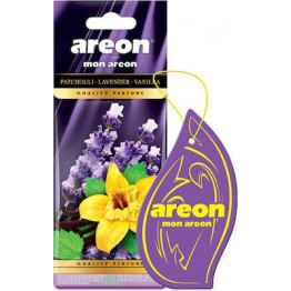 ΑΡΩΜΑΤΙΚΟ ΑΥΤΟΚΙΝΗΤΟΥ ΔΕΝΤΡΑΚΙ AREON PATCHOULI LAVENDER VANILLA