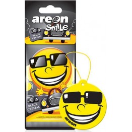 ΑΡΩΜΑΤΙΚΟ ΑΥΤΟΚΙΝΗΤΟΥ AREON SMILE BLACK CRYSTAL