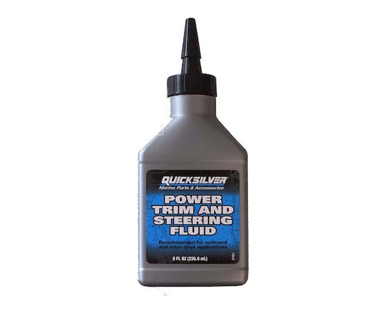 QUICKSILVER POWER TRIM STEERING FLUID ΕΙΔΙΚΟ ΥΓΡΟ ΓΙΑ ΥΔΡΑΥΛΙΚΑ ΣΥΣΤΗΜΑΤΑ ΤΙΜΟΝΙΟΥ 236ML/1L