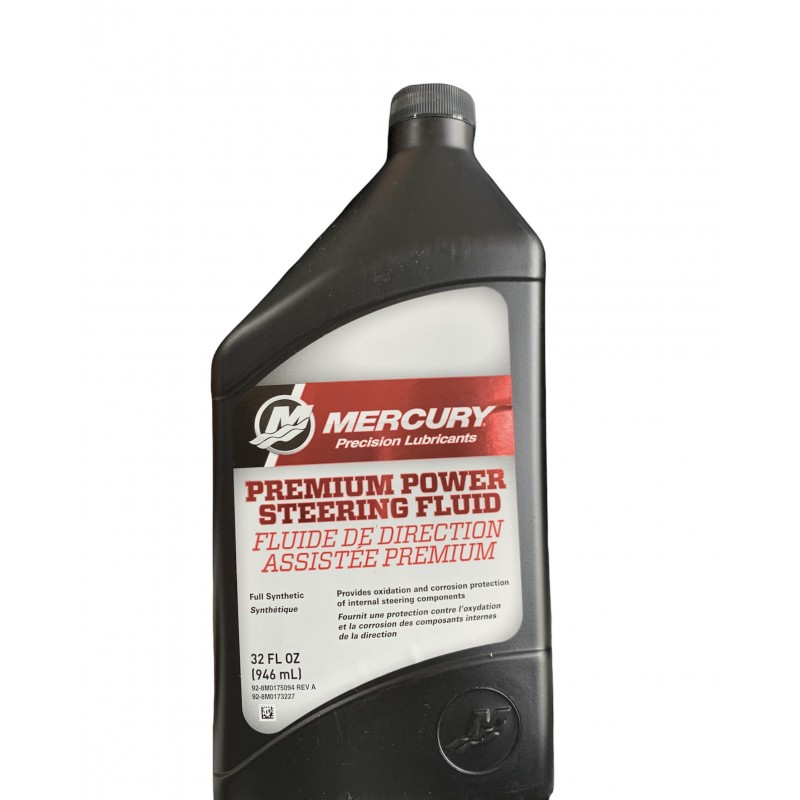 QUICKSILVER MERCURY PREMIUM POWER STEERING FLUID FULL SYNTHETIC 946ML