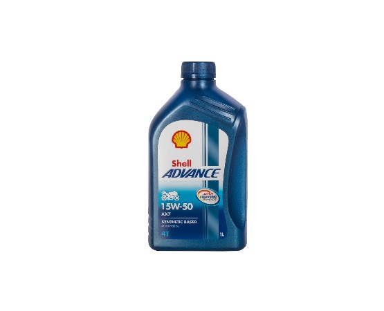 SHELL ADVANCE 4T AX7 15W-50 1L/20L