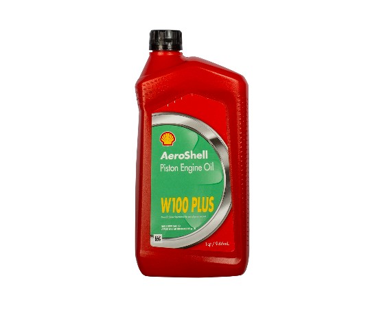 SHELL AEROSHELL OIL W 100 PLUS 1QT