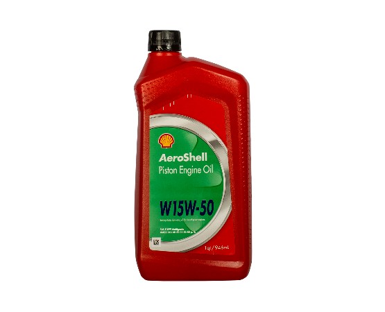 SHELL AEROSHELL OIL W 15W50 1QT/55UGL