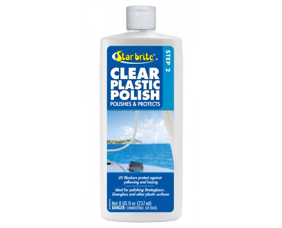 STAR BRITE CLEAR PLASTIC POLISH 237ML