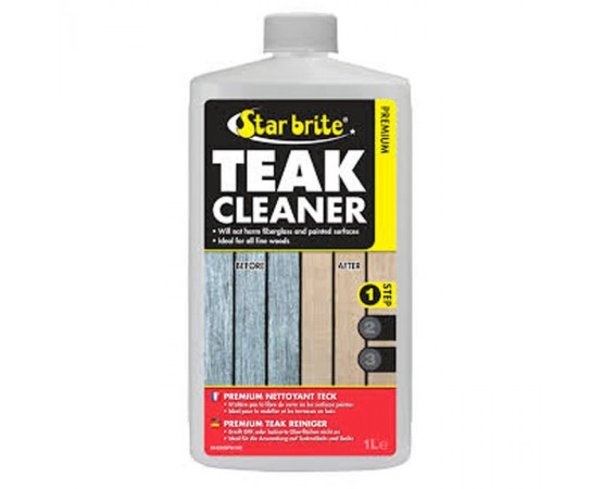 STAR BRITE PREMIUM TEAK CLEANER STEP 1 1L/3.78L