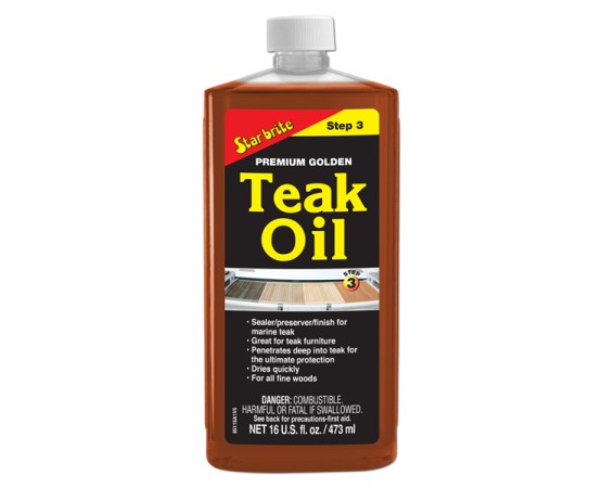 STAR BRITE PREMIUM GOLDEN TEAK OIL STEP 3 500ML/1L/3.78L