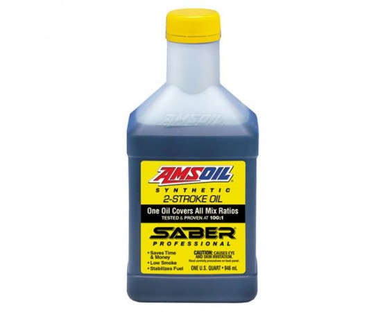 AMSOIL SABER PROFESIONAL SYNTHETIC 2-STROKE OIL 1L