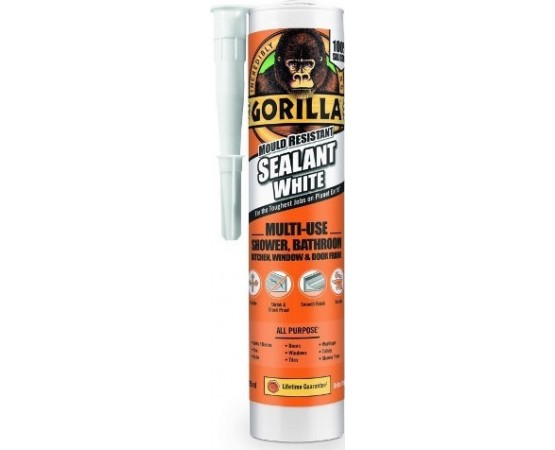 Gorilla Σφραγιστική Σιλικόνη Λευκή 295ml