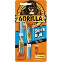 Gorilla Κόλλα Gel Στιγμής Super Glue Σετ 2 x 3gr