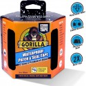 Gorilla 100mm x 3m Ταινία σφραγιστική αδιάβροχη Μαύη Waterproof Patch & Seal Tape