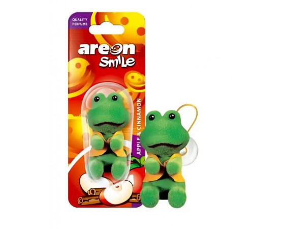 AREON ΑΡΩΜΑΤΙΚΟ ΑΥΤΟΚΙΝΗΤΟΥ SMILE Apple & Cinnamon