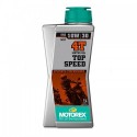 Motorex Top Speed 4T 10W30 Συνθετικό Λάδι Μοτοσυκλέτας για Τετράχρονους Κινητήρες 1lt