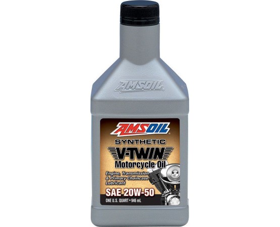 AMSOIL V-TWIN 20W50 4T ΣΥΝΘΕΤΙΚΟ MOTORCYCLE OIL 946ML